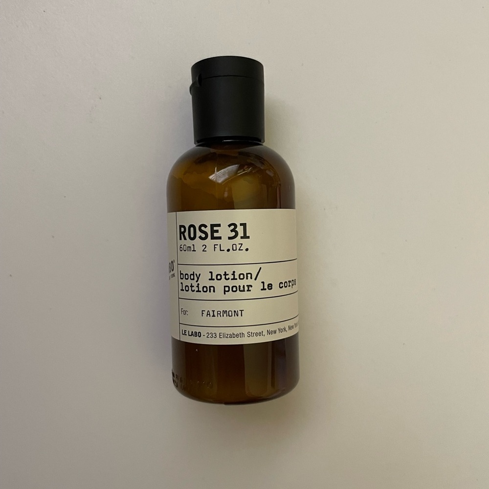 3x LE LABO Rose 31 body lotion 2 fl oz